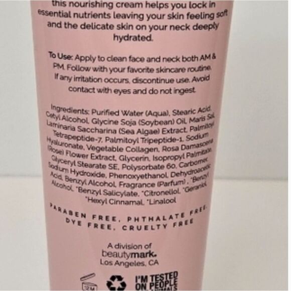 🎁Lacuna Daily Hydration Face & Neck Moisturizer –5 fl oz |Hyaluronic Acid + Pep - Picture 4 of 5